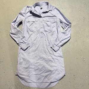 FOSSIL Long Sleeve Shirt Dress sz XS